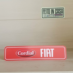 Adesivo Interno Concessionária Fiat Cordial