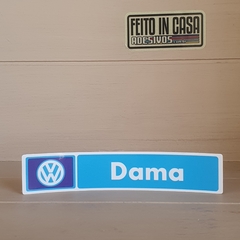 Adesivo Concessionária Volkswagen Dama