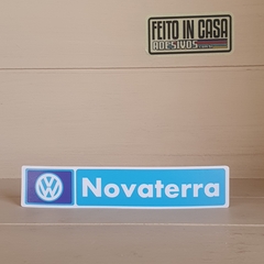 Adesivo Interno Concessionária Volkswagen Novaterra