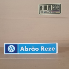 Adesivo Interno Concessionária Volkswagen Abrão Reze