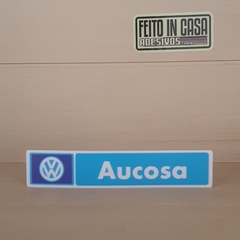 Adesivo Interno Concessionária Volkswagen Aucosa