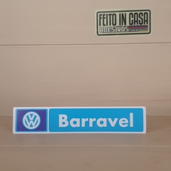 Adesivo Interno Concessionária Volkswagen Barravel