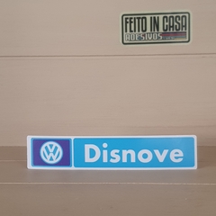 Adesivo Interno Concessionária Volkswagen Disnove