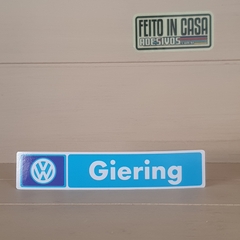 Adesivo Interno Concessionária Volkswagen Giering