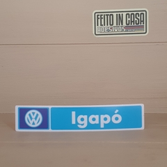 Adesivo Interno Concessionária Volkswagen Igapó