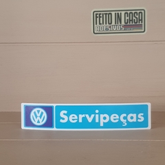 Adesivo Interno Concessionária Volkswagen Servipeças