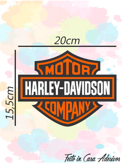 Adesivo Harley Davidson 20cm