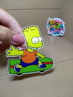 Adesivo Bart Simpson Skate