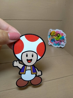 Adesivo Toad Super Mario