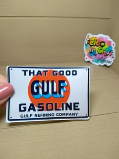 Adesivo Gulf Gasoline