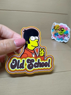 Adesivo Old School Homer Simpson