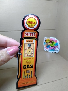 Adesivo Bomba de Gasolina Shell