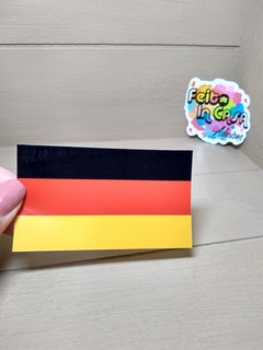 Adesivo Bandeira da Alemanha