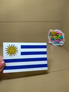 Adesivo Bandeira do Uruguai