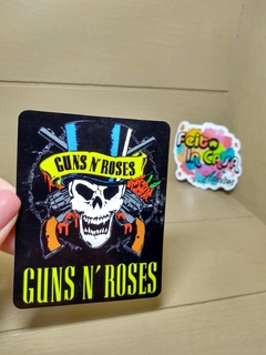 Adesivo Guns n' Roses caveira