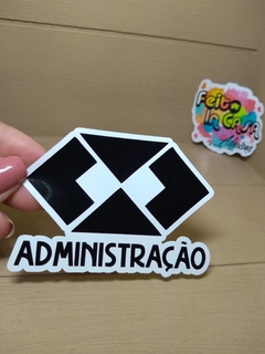 Adesivo Administração