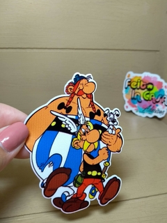 Adesivo Asterix e Obelix