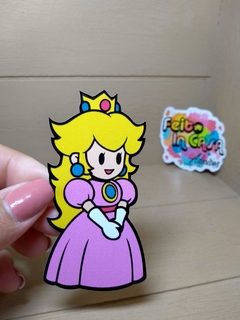 Adesivo Peach Princesa Mario