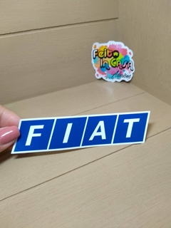 Adesivo Logo Fiat Antigo