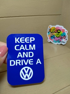 Adesivo Keep Calm and Drive a VW