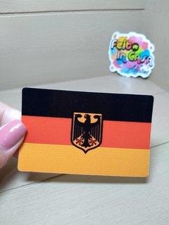 Adesivo Bandeira Alemã com águia