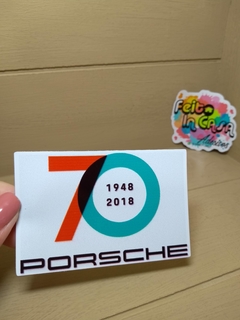 Adesivo 70 Anos Porsche