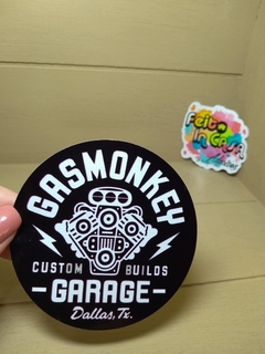 Adesivo Gas Monkey Garage Custom