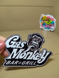 Adesivo Gas Monkey Bar n' Grill