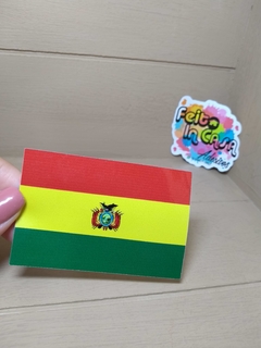 Adesivo Bandeira da Bolívia