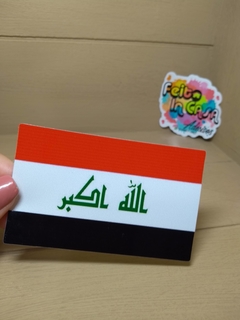 Adesivo Bandeira do Iraque