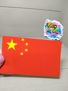 Adesivo Bandeira da China