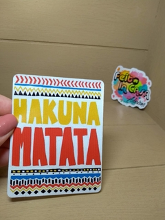 Adesivo Hakuna Matata