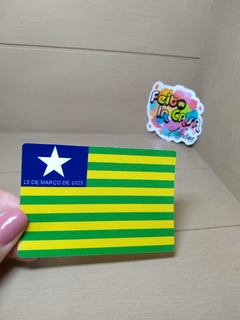 Adesivo Bandeira do Piauí