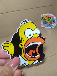 Adesivo Homer Simpsons