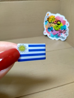 Adesivo Resinado para Tarjeta de Placa Uruguai