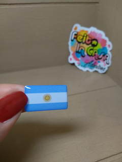 Adesivo Resinado para Tarjeta de Placa Argentina