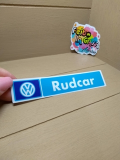 Adesivo Interno Concessionária Volkswagen Rudcar