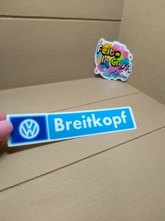 Adesivo Interno Concessionária Volkswagen Breitkopf