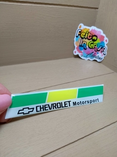 Adesivo Resinado Chevrolet Motorsport