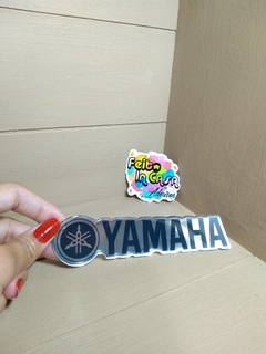 Adesivo Resinado Yamaha Cromado - comprar online