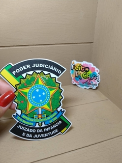 Adesivo Poder Judiciário Juizado da Infância e Juventude