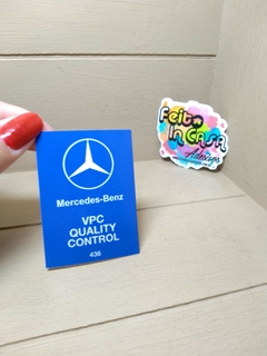 Kit de Adesivos Internos Selo de Qualidade Mercedes Benz