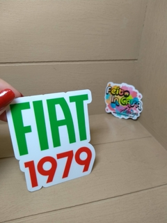 Adesivo Interno Ano 1979 Fiat