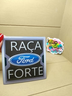 Adesivo Resinado Ford Raça Forte