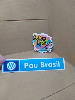 Adesivo Interno Concessionária Volkswagen Pau Brasil