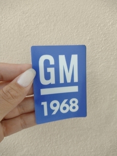 Adesivo Interno Ano 1996 GM Chevrolet