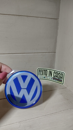 Adesivo Resinado Volkswagen 69mm Cromado - comprar online