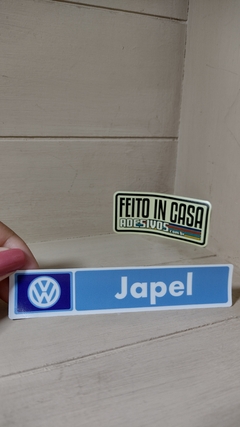 Adesivo Interno Concessionária Volkswagen Japel