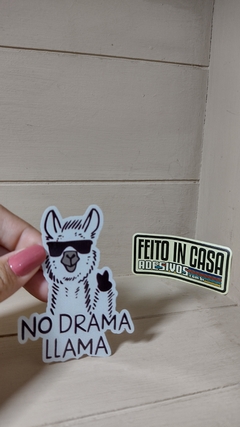 Adesivo No Drama Llama