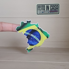 Adesivo Mapa Brasil